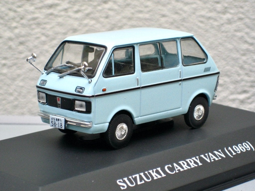 Suzuki Carry Van L40 1969 Altaya Micro cars 1:43, Ophalen of Verzenden, Nieuw, Auto, Overige merken