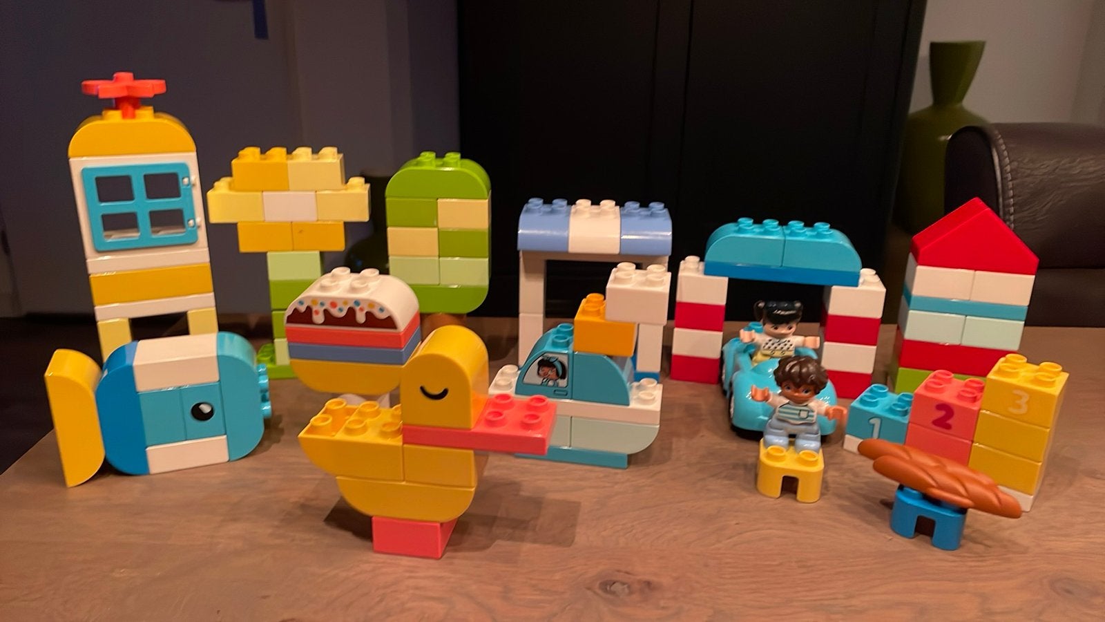 Duplo Erg leuke Set met mooie voorbeelden!!, Ophalen of Verzenden, Zo goed als nieuw, Duplo