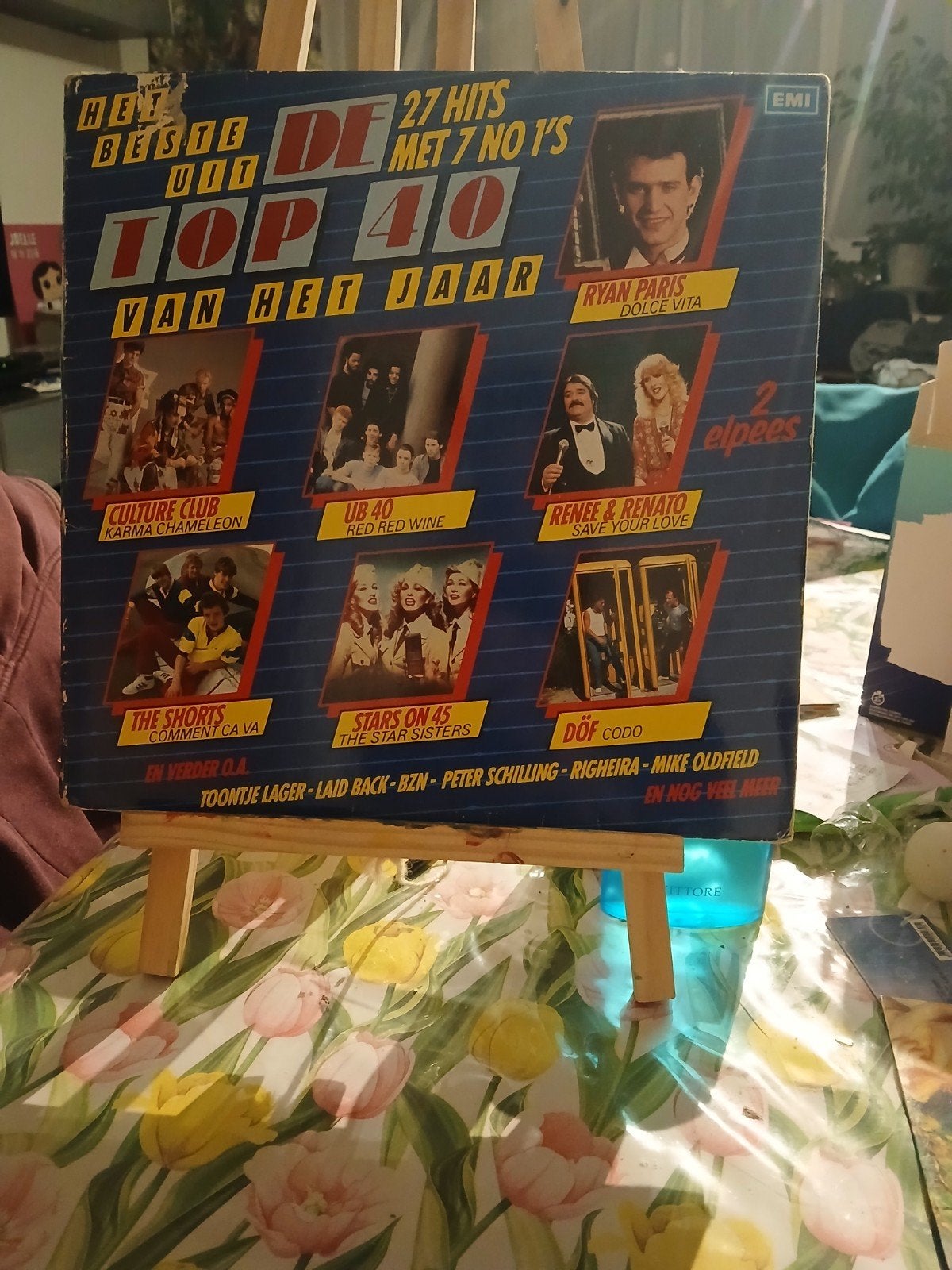 Het Beste uit de Top 40 van het Jaar - 2 Elpees, Dubbel-LP, Ophalen of Verzenden, Gebruikt, 12 inch