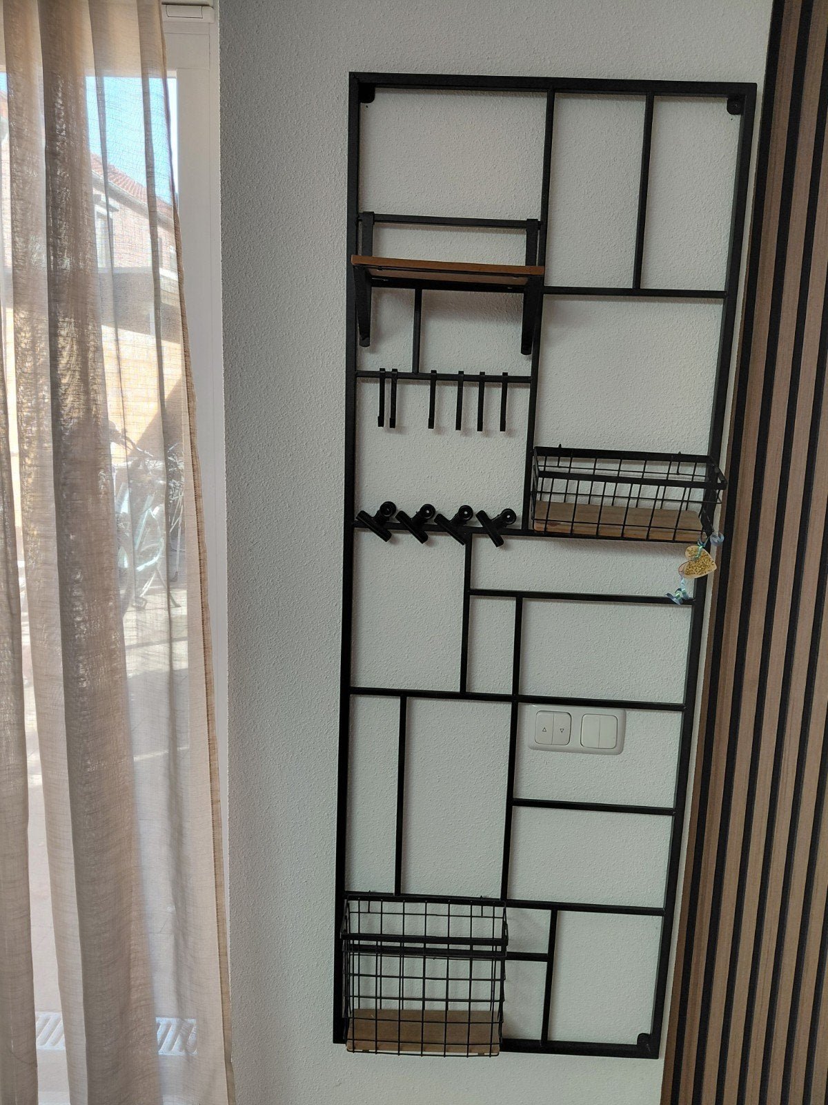 Wandrek XXL met clips - 150x55 cm, Ophalen of Verzenden, Zo goed als nieuw