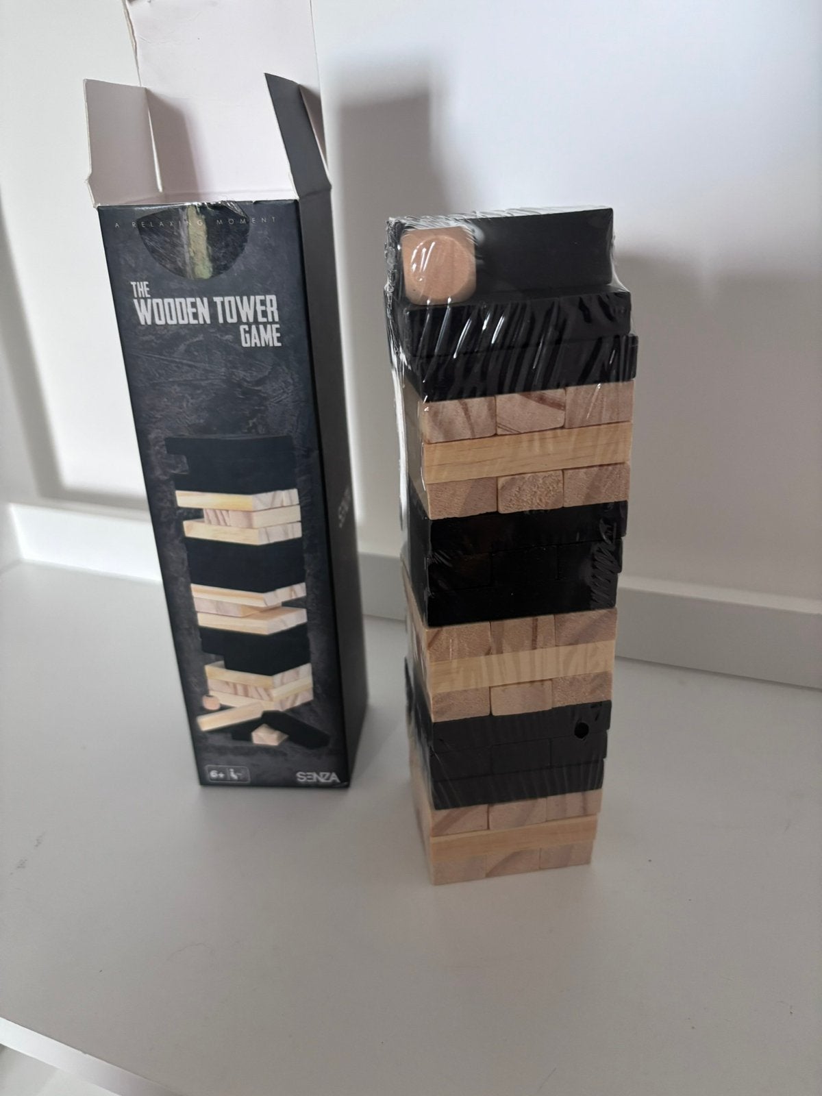 Mini Jenga hout nieuw, Ophalen of Verzenden, Nieuw