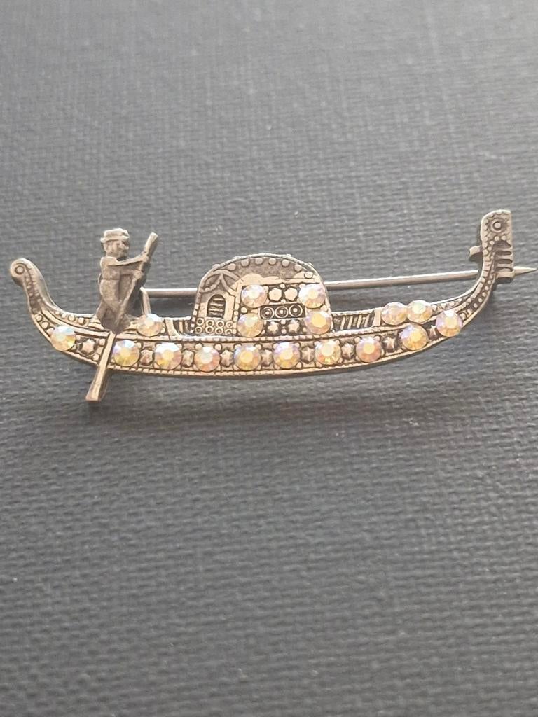 Vintage Broche Venetie, Ophalen of Verzenden