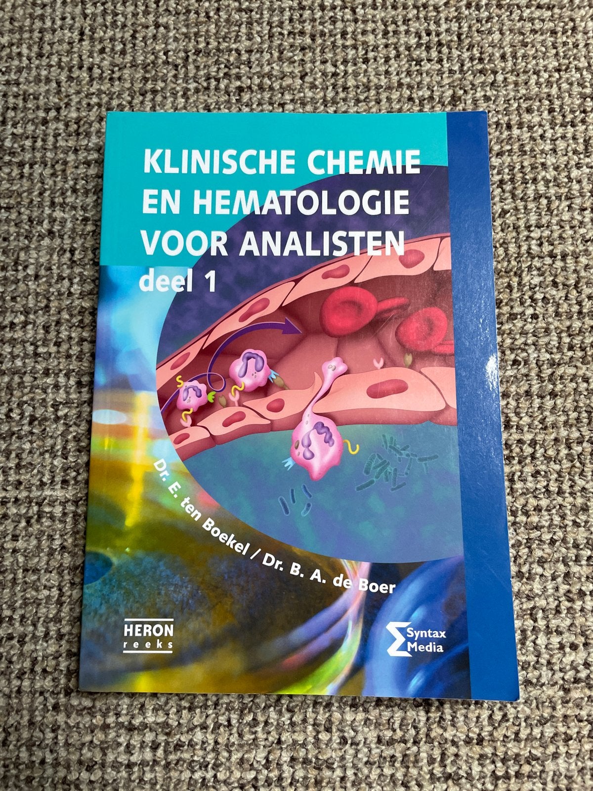 Klinische Chemie en Hematologie voor Analisten deel 1, Boeken, Ophalen of Verzenden, Beta, Zo goed als nieuw, HBO