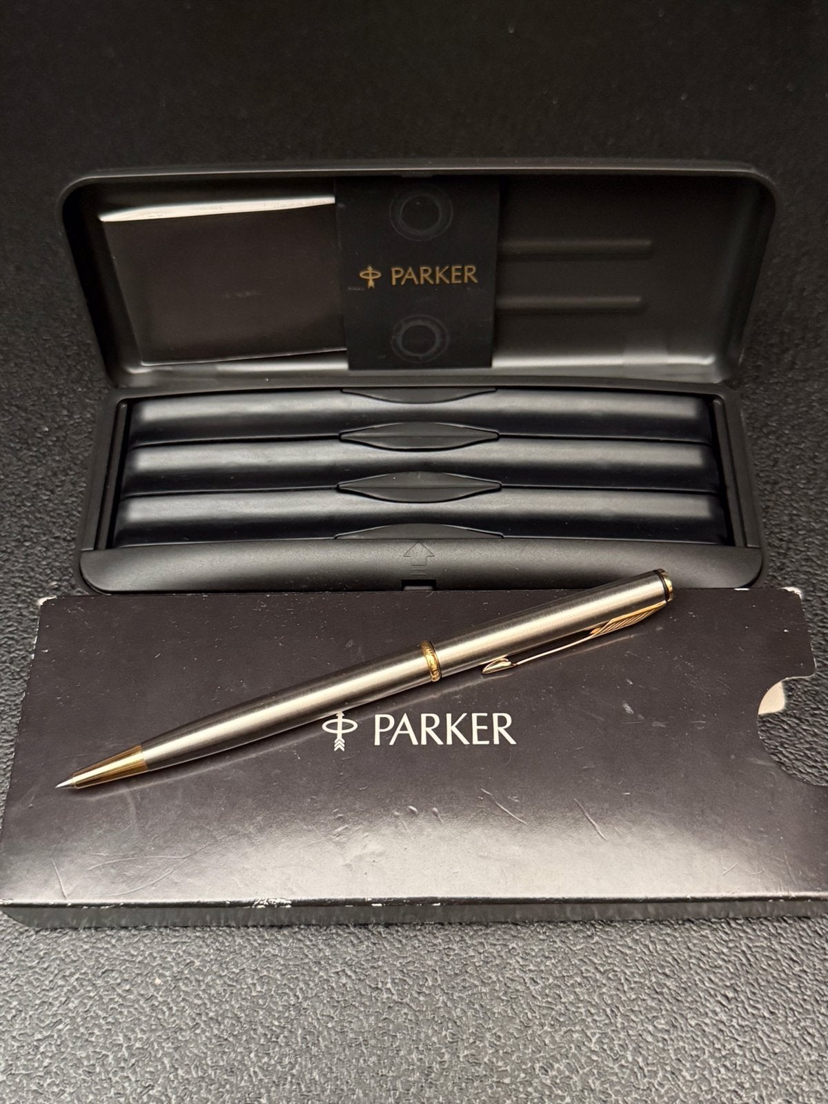 Parker balpen met Citroën logo, Ophalen of Verzenden, Parker, Balpen, Met reclame