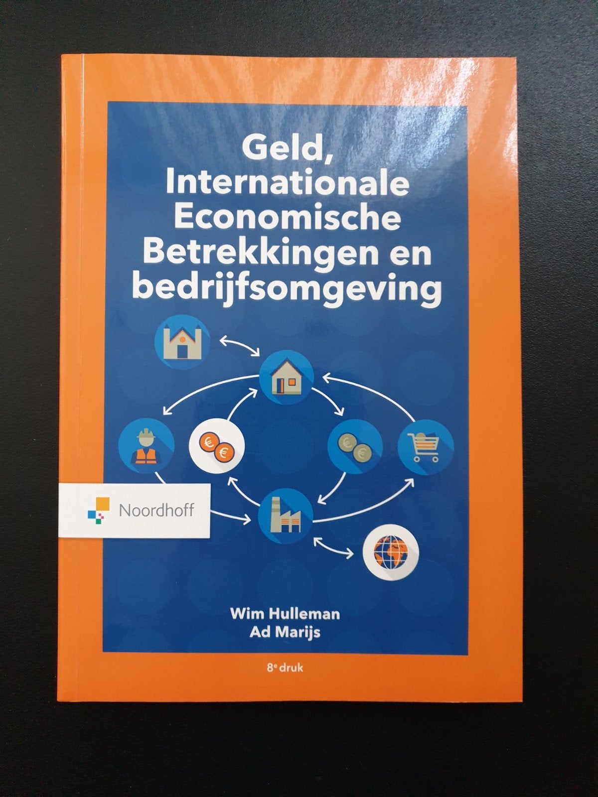 Geld, Internationale Economische Betrekkingen en Bedrijfs, Wim Hulleman, Ad Marijs, Nieuw, Gamma, HBO