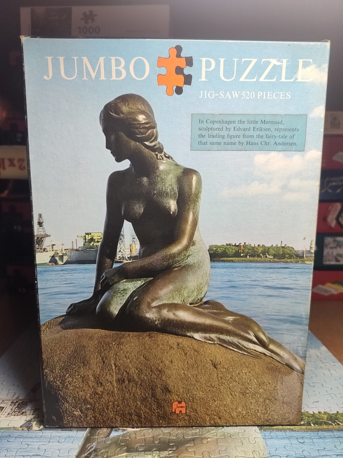 Jumbo puzzel 520 stukjes, Ophalen of Verzenden, 500 t/m 1500 stukjes, Zo goed als nieuw, Legpuzzel