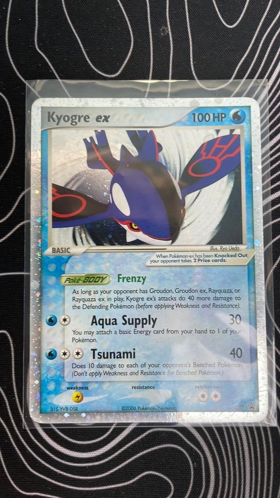 Kyogre ex 2006 promo swirl, Ophalen of Verzenden, Zo goed als nieuw