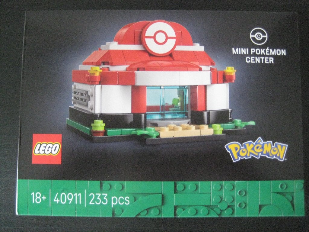 Lego 40911 Mini Pokémon Center, Lego, Nieuw, Complete set, Compleet