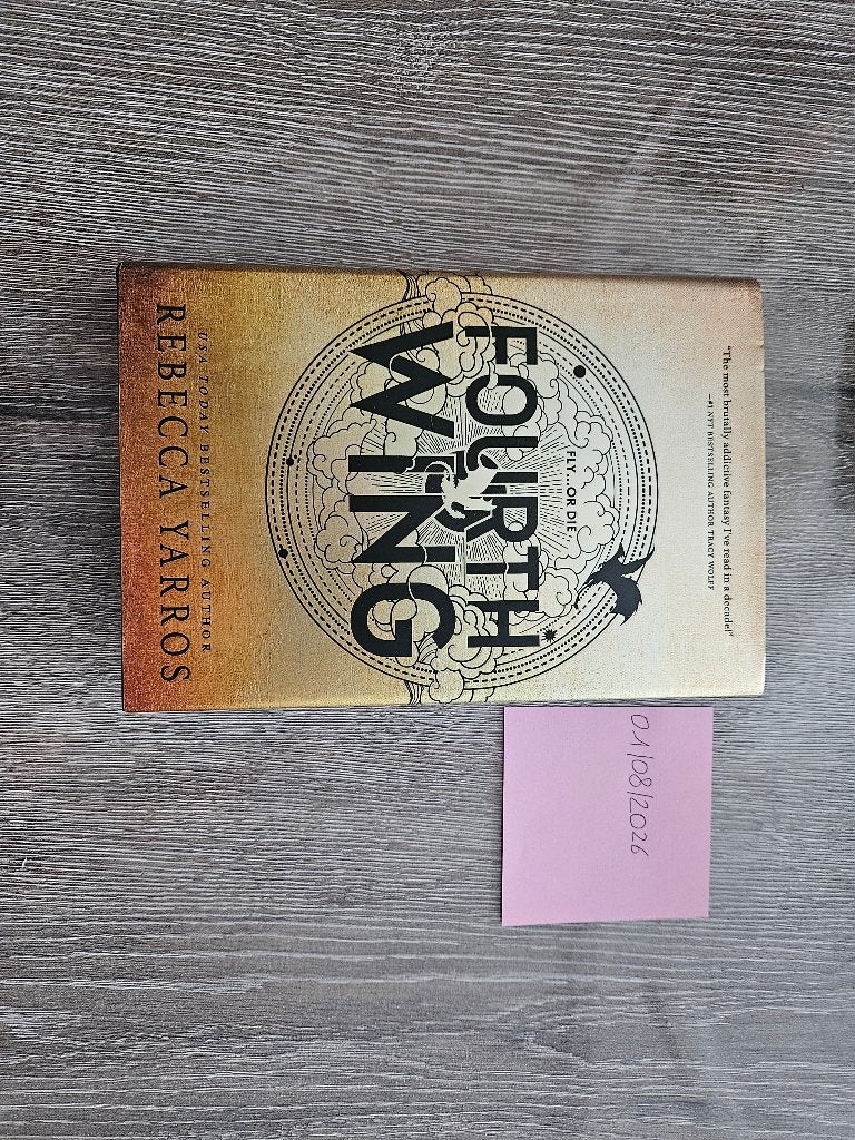 Fourth wing first edition, Boeken, Fantasy, Ophalen of Verzenden, Zo goed als nieuw, Rebecca Yarros