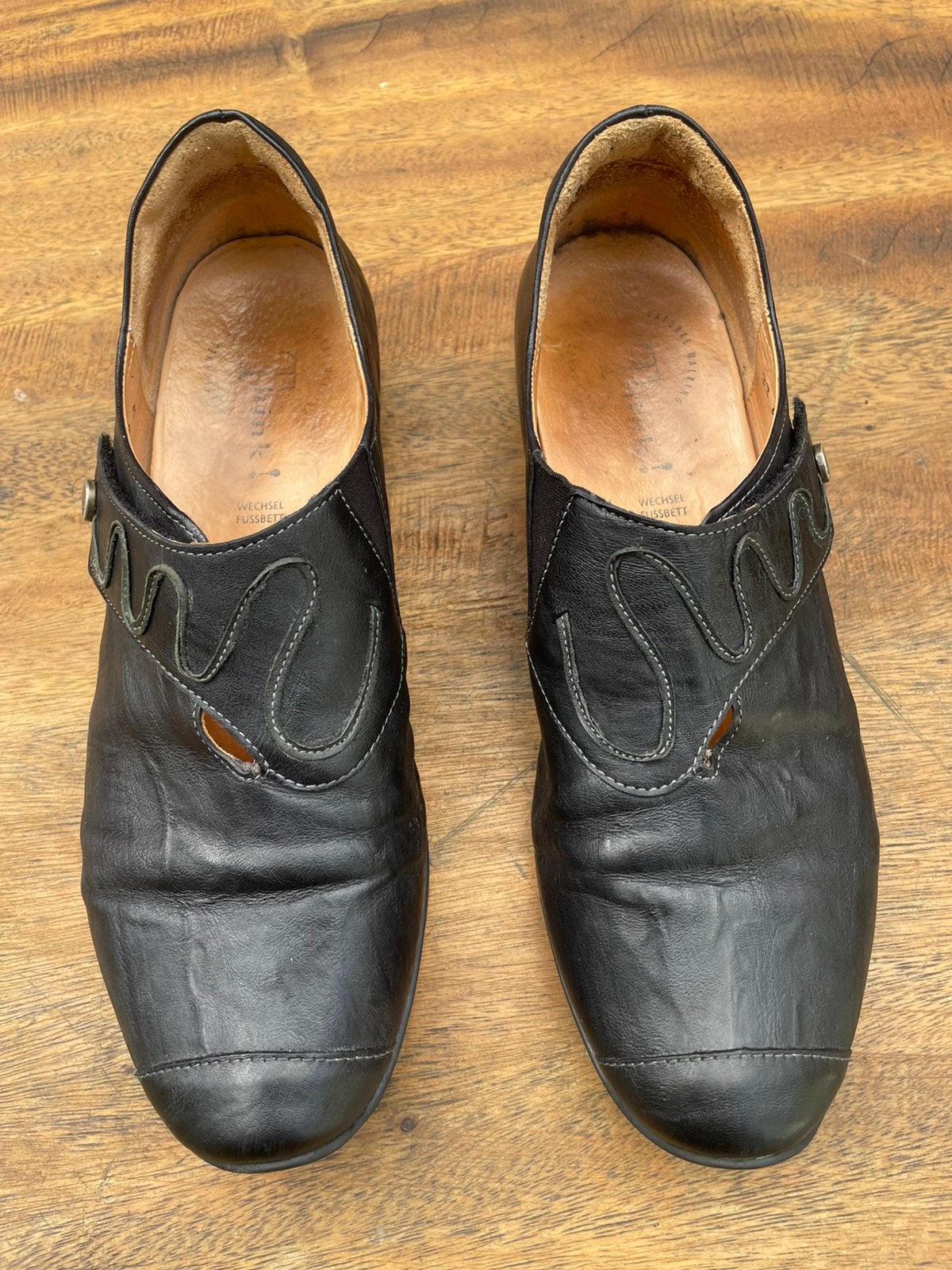 Donkerblauwe schoenen van Think maat 42, Schoenen met lage hakken, Blauw, Ophalen of Verzenden, Zo goed als nieuw