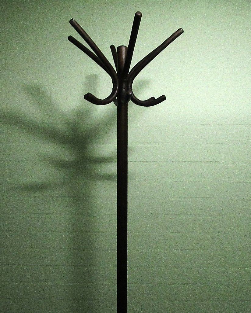 Vintage Thonet stijl houten kapstok van de 60 -70 jaren., Gebruikt, 150 tot 200 cm, Hout, Ophalen