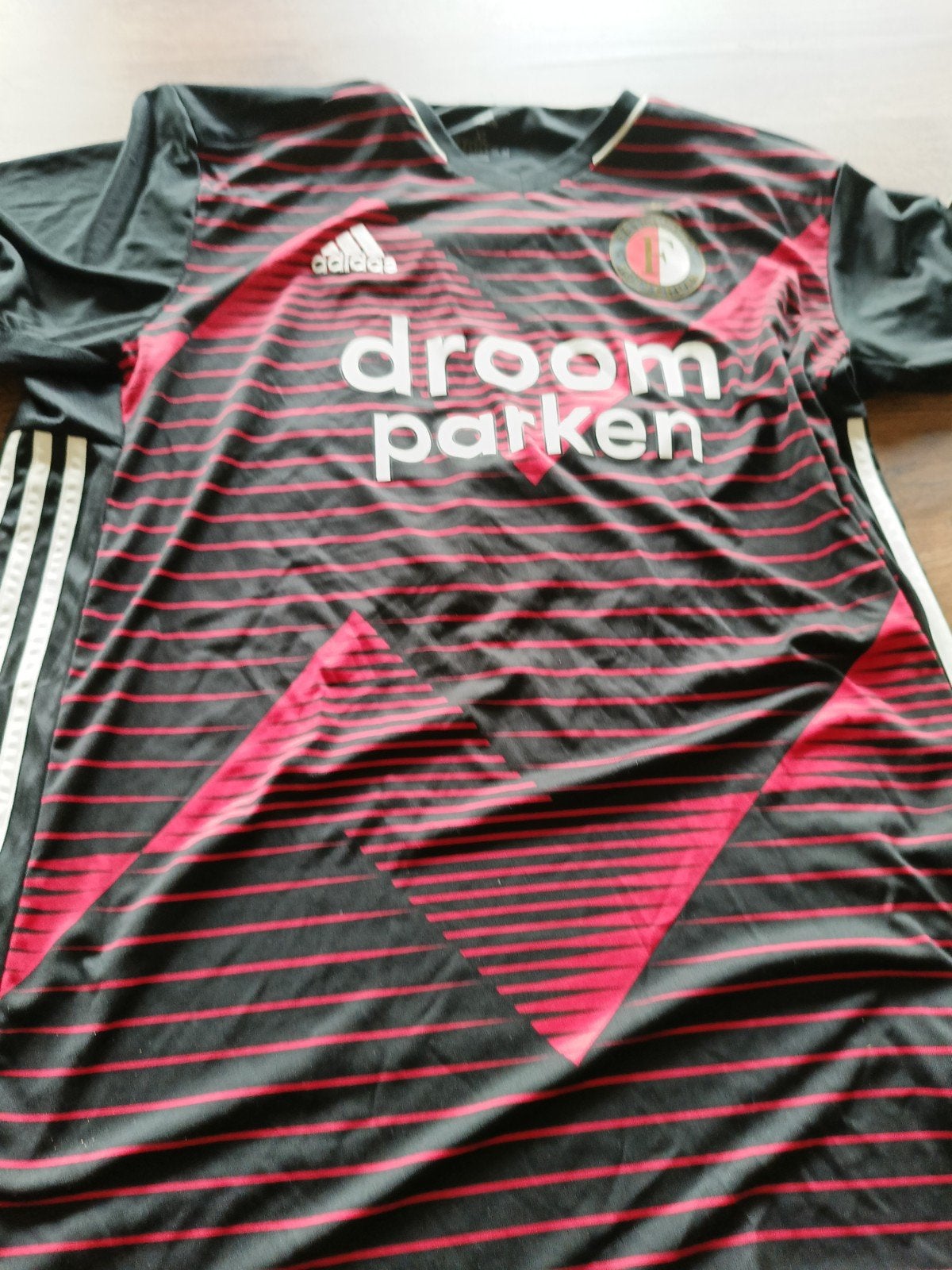 Feyenoord Thuisshirt 2018/2019 Berghuis #10 Maat L, Zwart, Maat 56/58 (XL), Ophalen of Verzenden, Zo goed als nieuw