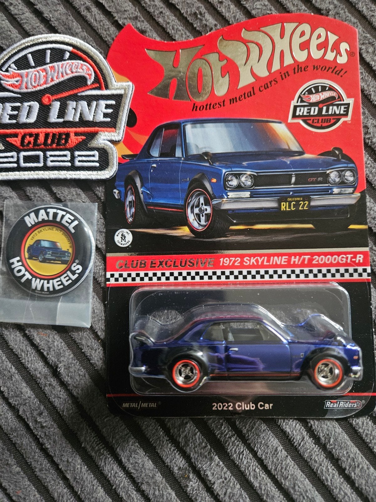 Hot Wheels RLC 2022 Club Car - 1972 Skyline H/T 2000GT-R, Ophalen of Verzenden, Nieuw, Auto