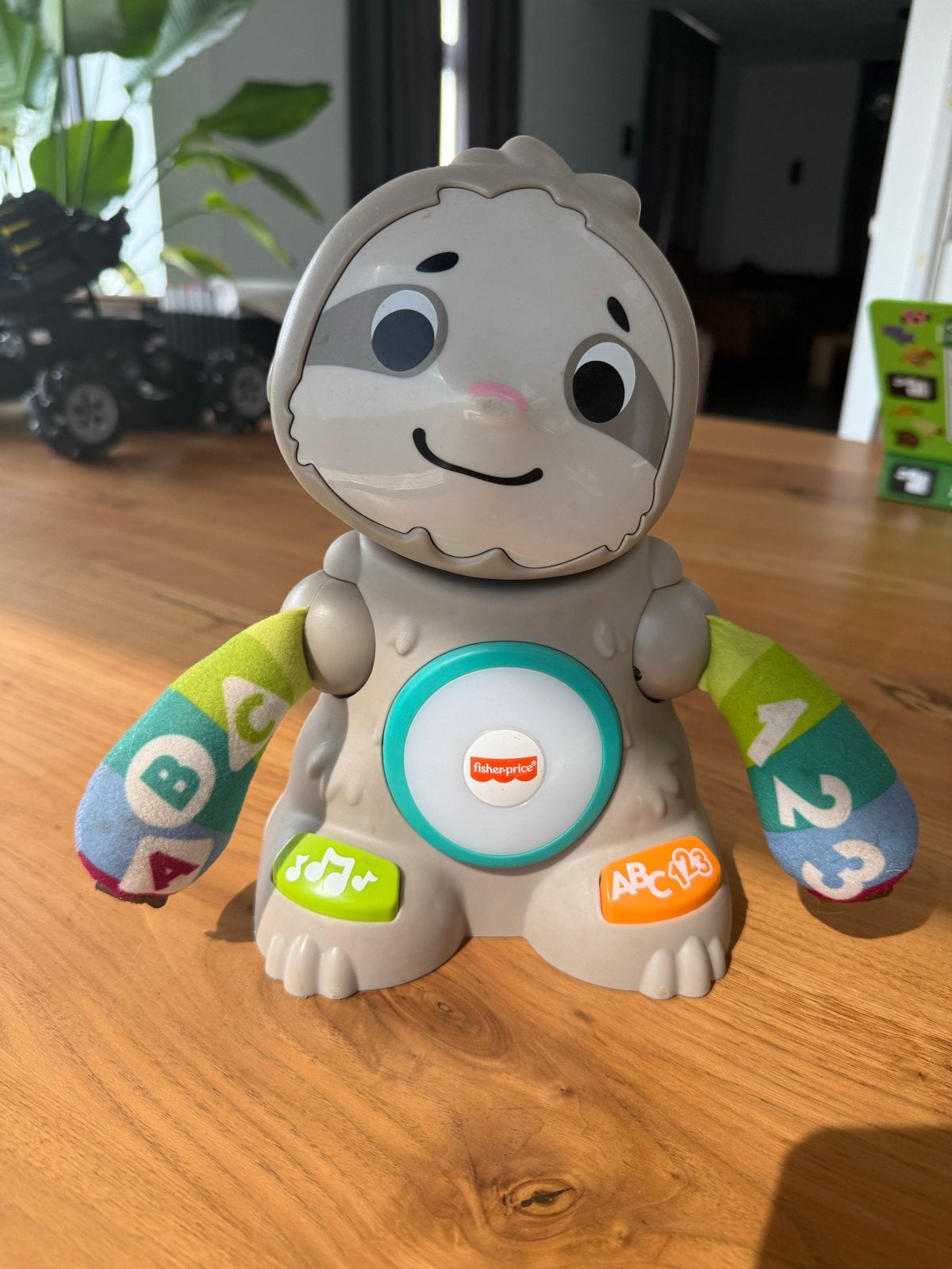 Fisher-Price Linkimals Luiaard: Interactief Speelgoed, Ophalen of Verzenden, Zo goed als nieuw, Overige typen, Met licht