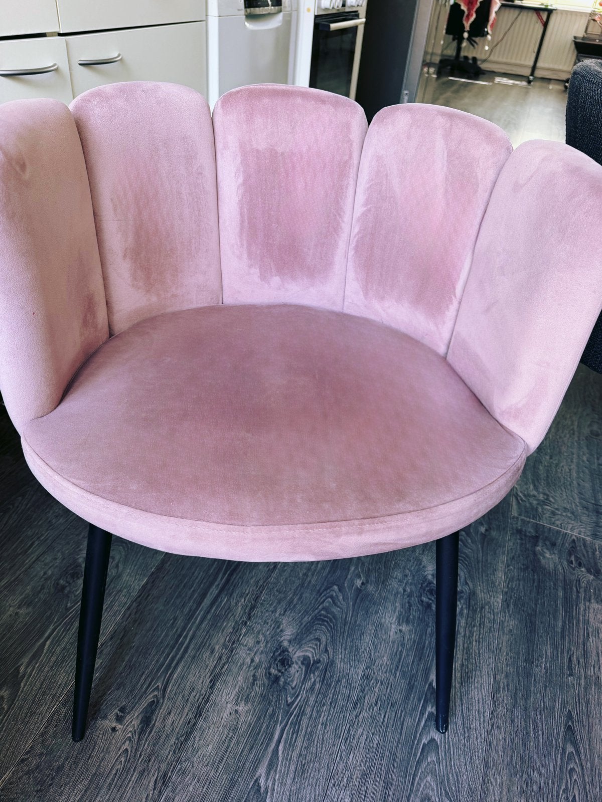 Mooie roze stoel, Huis en Inrichting, Ophalen, Gebruikt, Overige kleuren, Eén