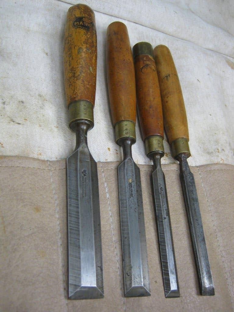 Beitels 3 stuks + Guts. Marples, Verzenden