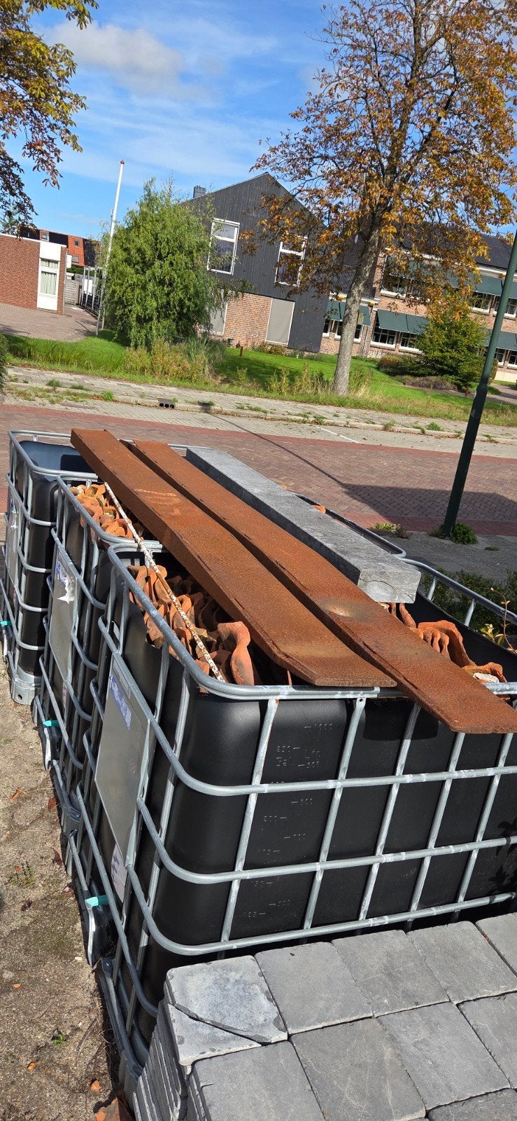 verlenglepels voor heftruck - ca. 3 meter, Ophalen