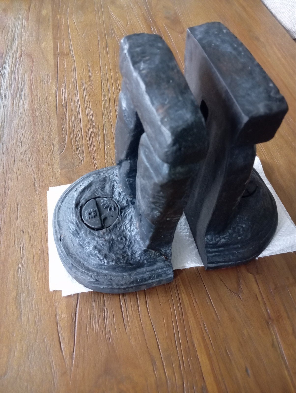Bronzen boekensteunen in de vorm van Stonehenge, Ophalen of Verzenden