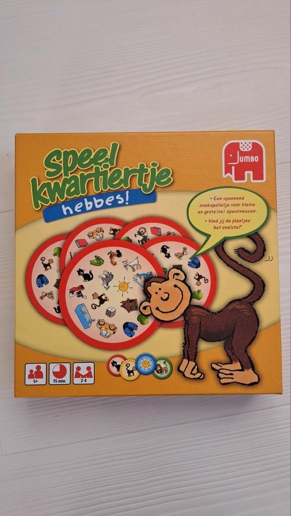 Jumbo Speelkwartiertje Hebbes! - nieuw, Ophalen of Verzenden, Nieuw