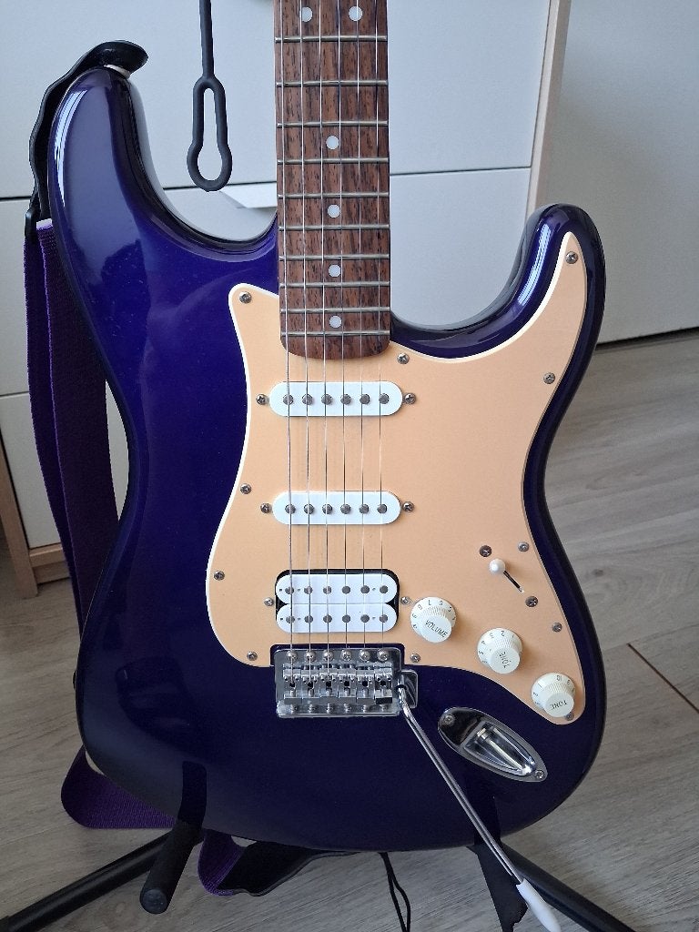 Squier Stratocaster Affinity 1x, Ophalen, Zo goed als nieuw, Solid body, Overige merken