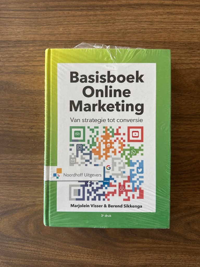 Basisboek Online Marketing - ISBN: 9789001887148, Boeken, Nieuw, Ophalen of Verzenden, Economie en Marketing, Marjolein Visser & Berend Sikkenga