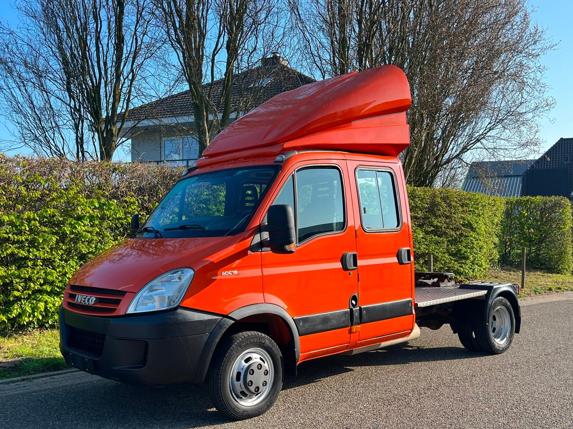 Iveco Daily 35C18 / 40c18 BE trekker 8750 kg N1, Auto's, Achterwielaandrijving, Gebruikt, Iveco, 7 stoelen