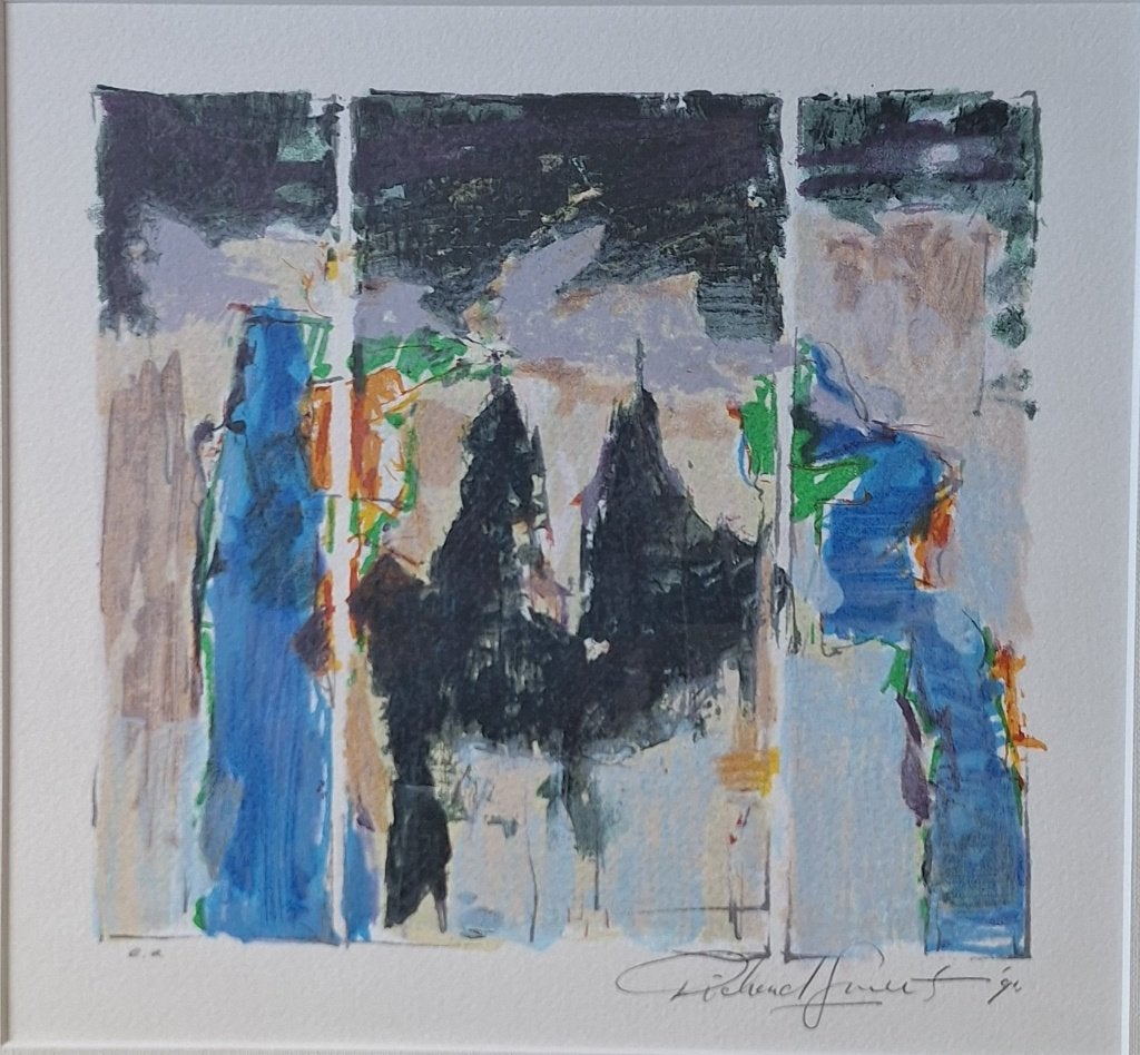 Zeefdruk, Richard Smeets, Abstract, Zeefdruk, Ophalen of Verzenden, Gelimiteerde oplage