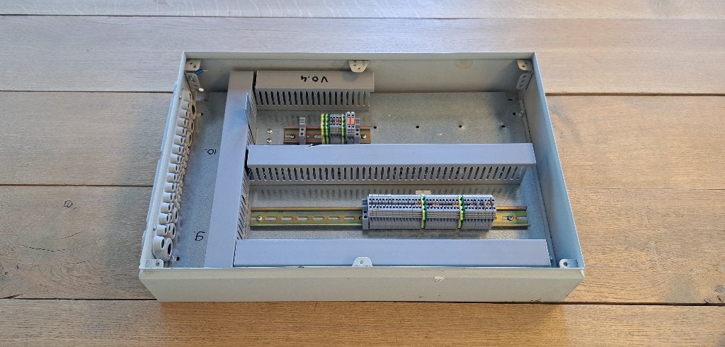 Rittal Plaatstaal Schakelkast + grondplaat 60x40x12,5 (10x), Gebruikt, Onbekend, Ophalen of Verzenden, Onbekend