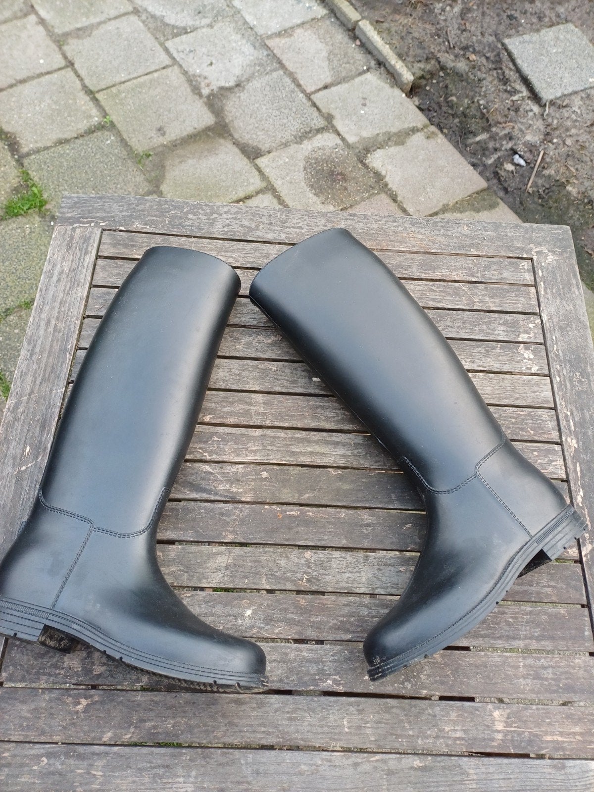 decathlon paardrij laarzen, Dieren en Toebehoren, Ophalen, Zo goed als nieuw, Dressuur