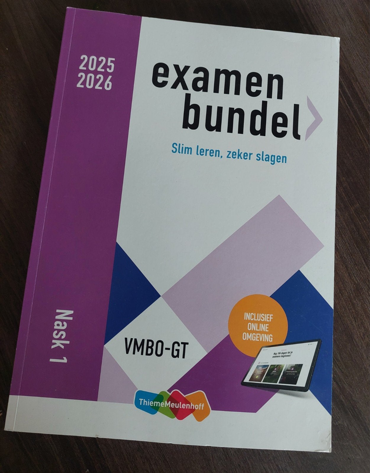 Examenbundel NaSk 1 VMBO-GT 2025/2026, Ophalen of Verzenden, Zo goed als nieuw, VMBO, Natuurkunde