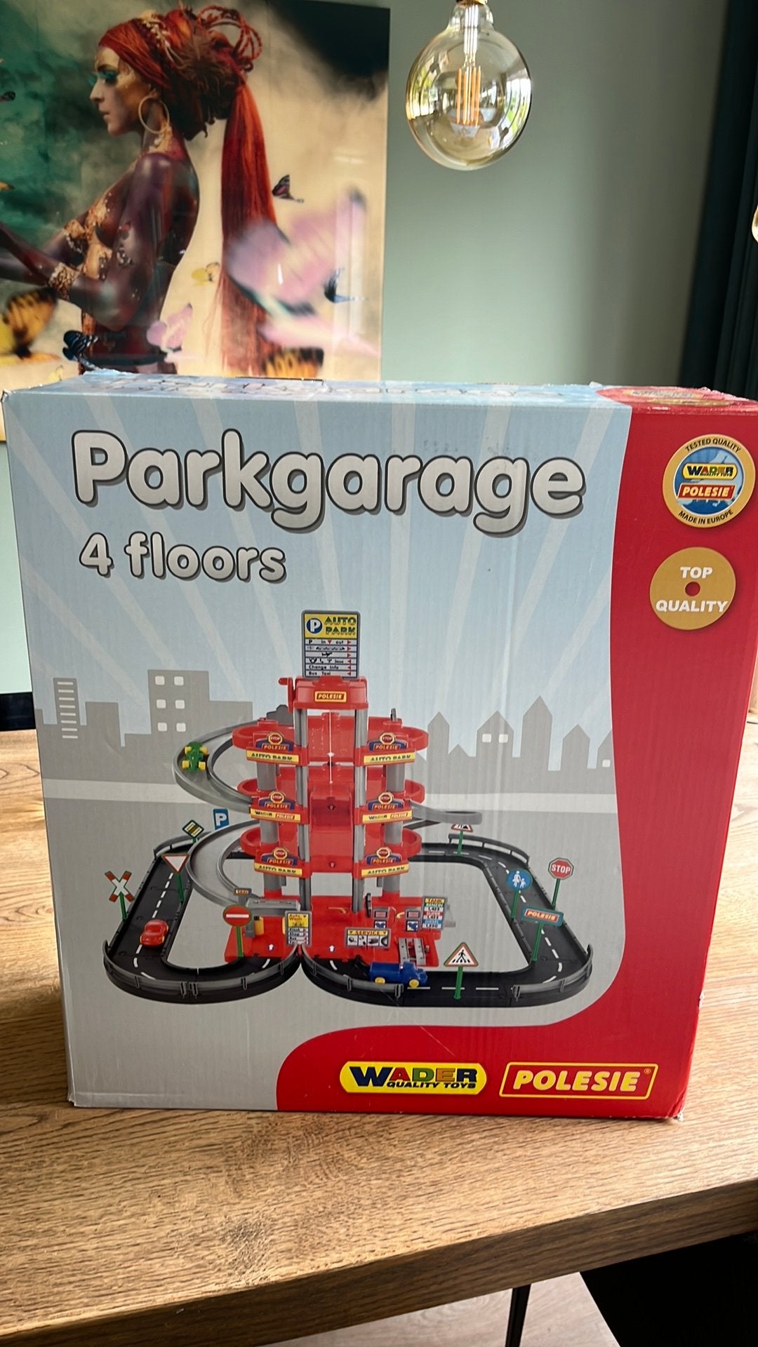 Wader Polesie Parkeergarage 4 Verdiepingen, Ophalen, Zo goed als nieuw, Jongen of Meisje