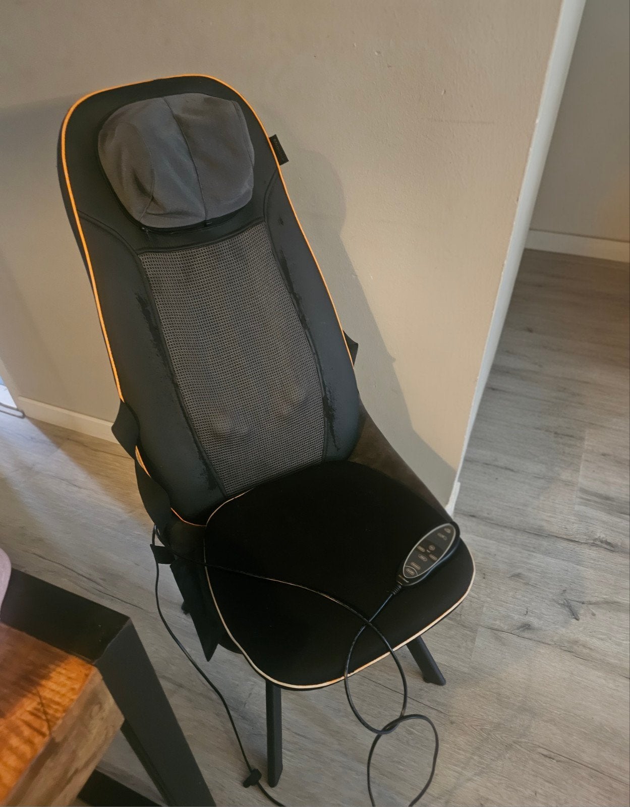 Massagestoel of Kussen met Warmte en Vibratie, Ophalen, Gebruikt, Massagestoel of Kussen