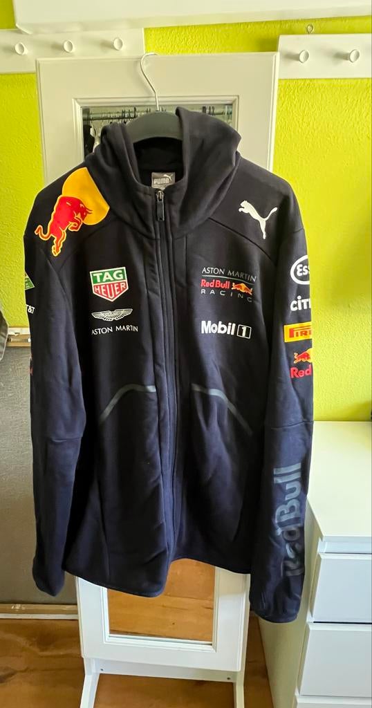 Nieuwe Puma Red Bull Racing vest met capuchon - Maat L, Ophalen of Verzenden, Nieuw, Maat 52/54 (L), Blauw