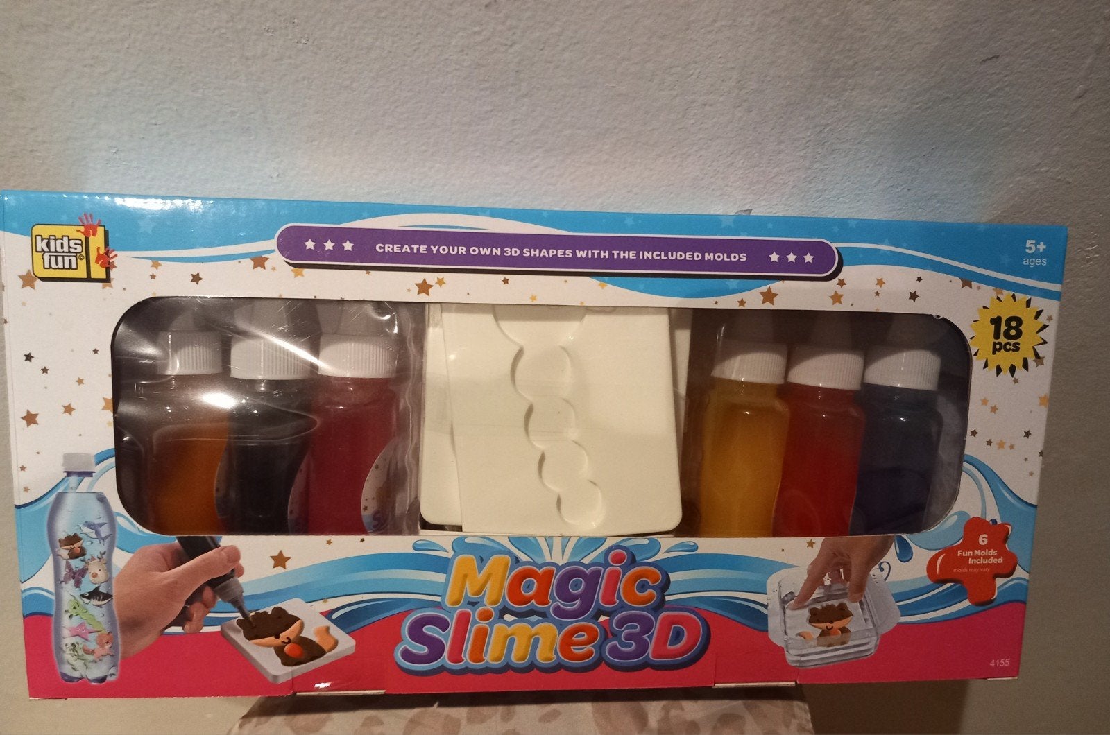 Kids Fun Magic Slime 3D - Maak je eigen 3D slijmfiguren, Ophalen, Nieuw, Knutselen