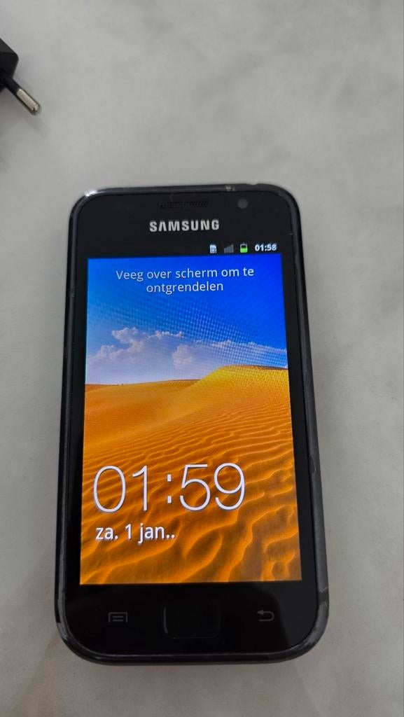 Samsung Galaxy S GT-I9000 - Metallic Black, 8 GB, Ophalen of Verzenden, Zwart, Overige modellen