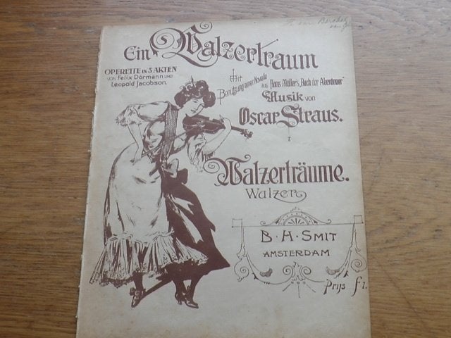Walzerträume - oscar strauss, Muziek en Instrumenten, Bladmuziek, Ophalen of Verzenden, Gebruikt, Artiest of Componist, Populair