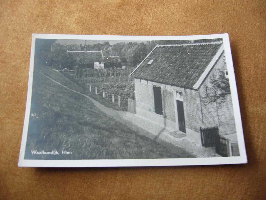 HIEN  =  WAALBUNDIJK, Ophalen of Verzenden, 1940 tot 1960, Ongelopen
