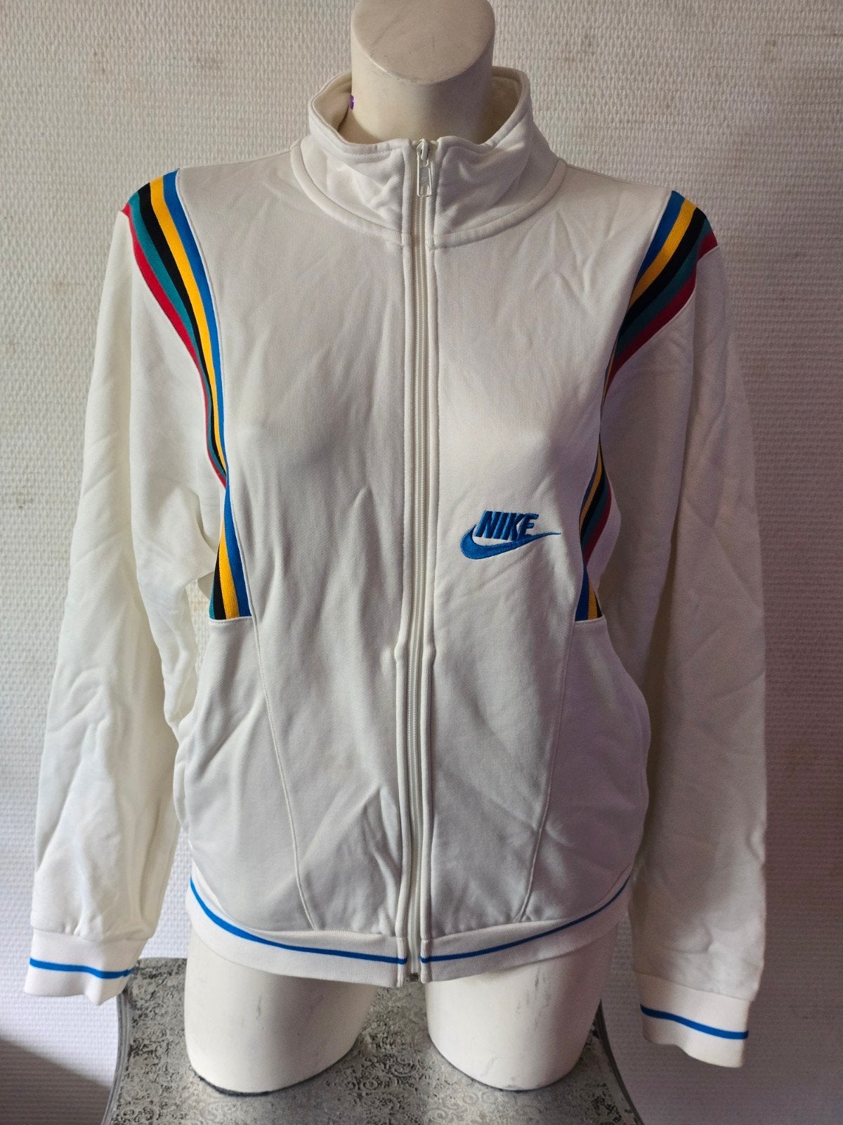 Nike Sportjack 'The Dept. of Nike Archives 1988' - Maat S, Wit, Nike, Ophalen of Verzenden, Zo goed als nieuw