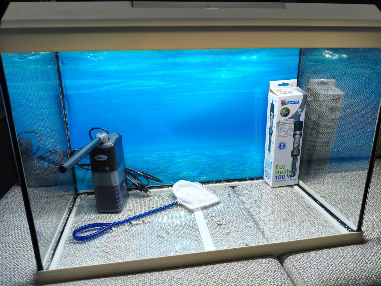 Juwel.60x40x30 aquarium compleet., Ophalen, Zo goed als nieuw, Leeg aquarium, Verwarming