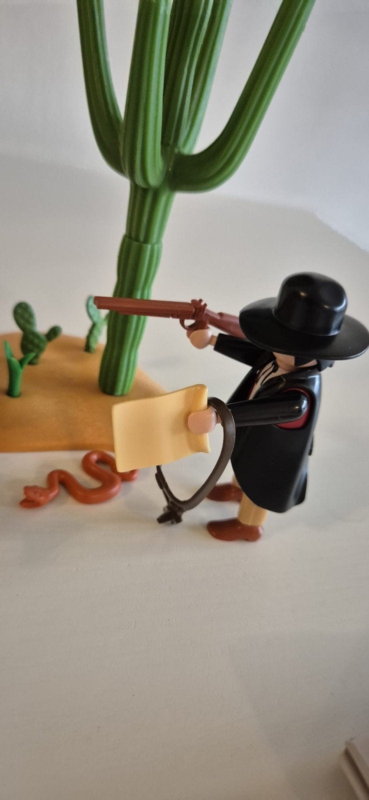 Playmobil Western set: Cowboy met cactus en slang, Ophalen of Verzenden, Zo goed als nieuw