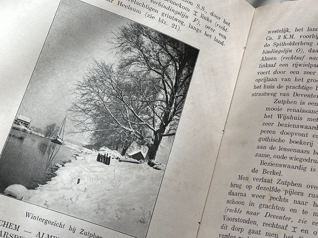 ANWB Rijwieltochten over rustige wegen - G.A. Pos 1920, Antiek en Kunst, Antiek | Boeken en Bijbels, Ophalen of Verzenden