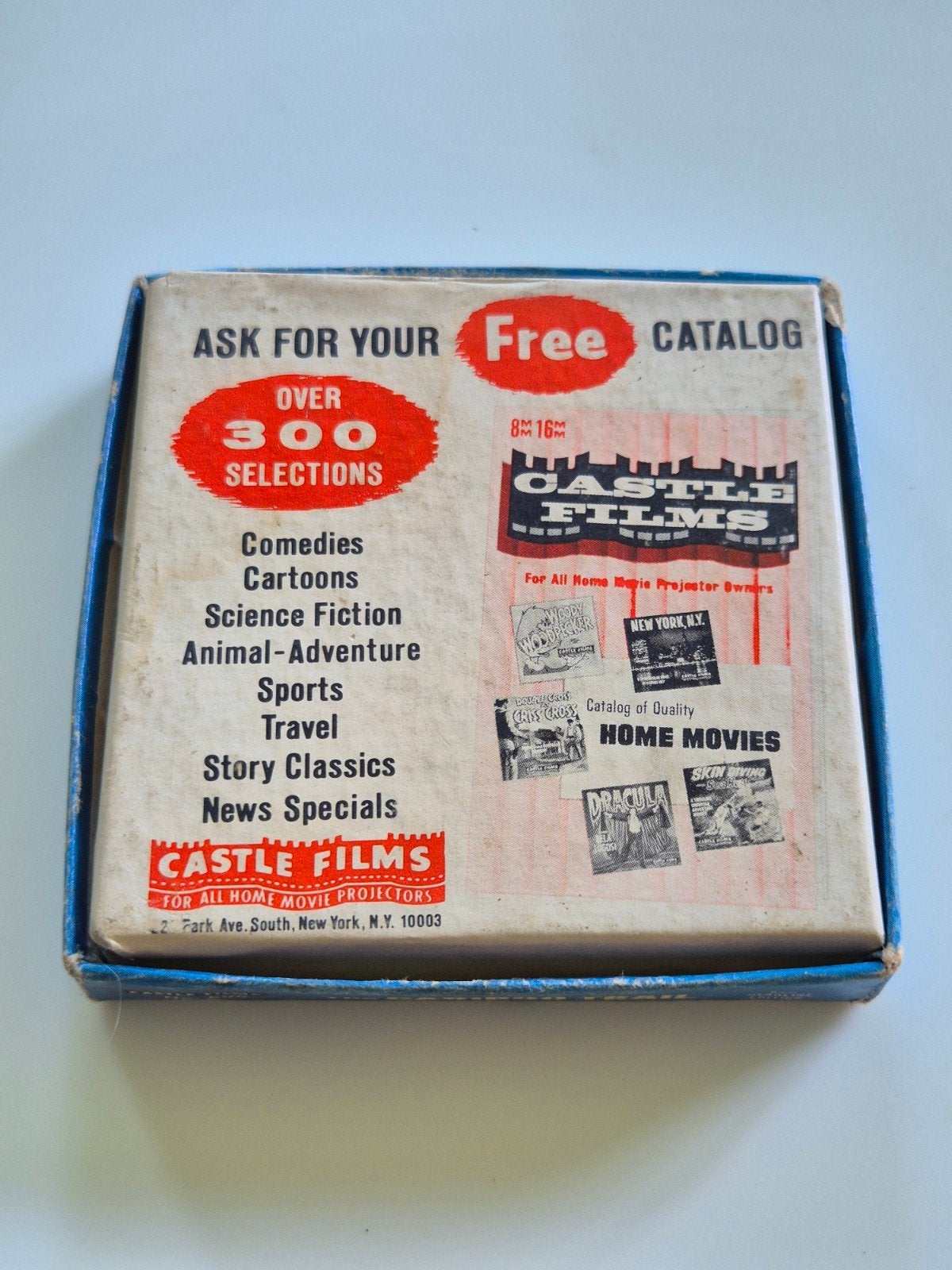 Vintage Castle Films 8mm: The Caribou Trail (Randolph S, Audio, Tv en Foto, Ophalen of Verzenden, 8mm film