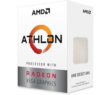 AMD Athlon Processor met Radeon Vega Graphics AM4, Ophalen, Gebruikt, 2-core, 2 tot 3 Ghz