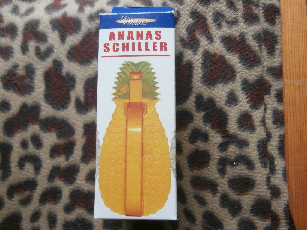 Ananas schiller gebruiksaanwijzi ananasschiller Star Cuisine, Ophalen of Verzenden, Zo goed als nieuw, Snijmachine, Overige merken