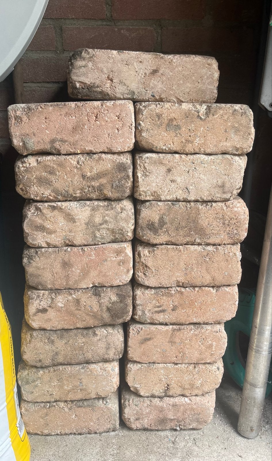 Irbixx Antiek Zandsteen 28x21x8,5cm, 17 stuks, Tuin en Terras, Ophalen, Gebruikt, Minder dan 100 cm, Minder dan 25 cm