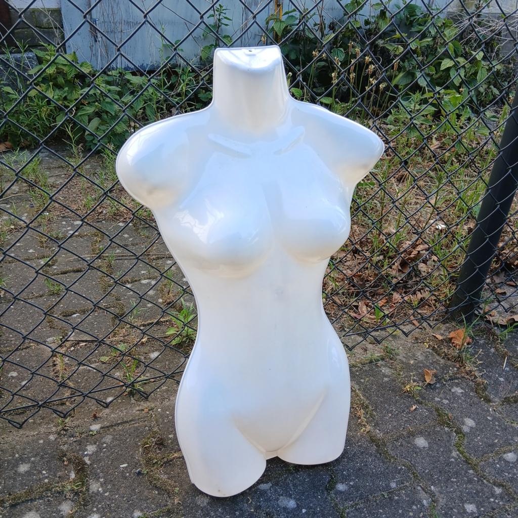 Witte paspop dames torso, Onbekend, Ophalen, Zo goed als nieuw
