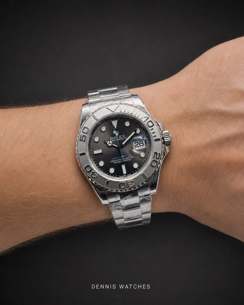 Yachtmaster 40mm 2026 126622 3235 Rhodium Grey, Waterdicht, DW, Denniswatchesnoreply@kpn.nl, Luxemburg