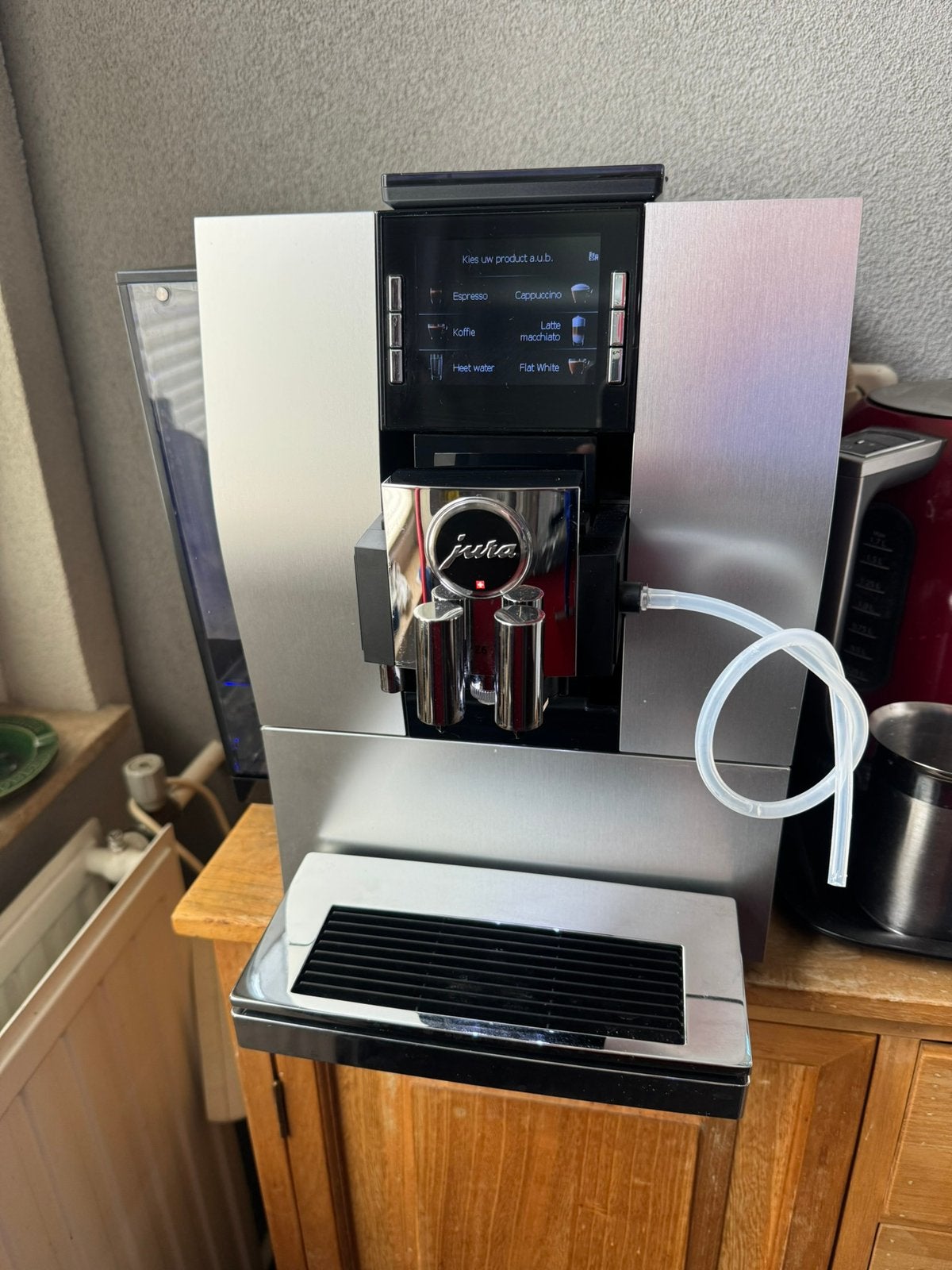 Hele mooie Jura Z6 voorzien van groot onderhoud, Witgoed en Apparatuur, Koffiezetapparaten, Refurbished, Ophalen of Verzenden
