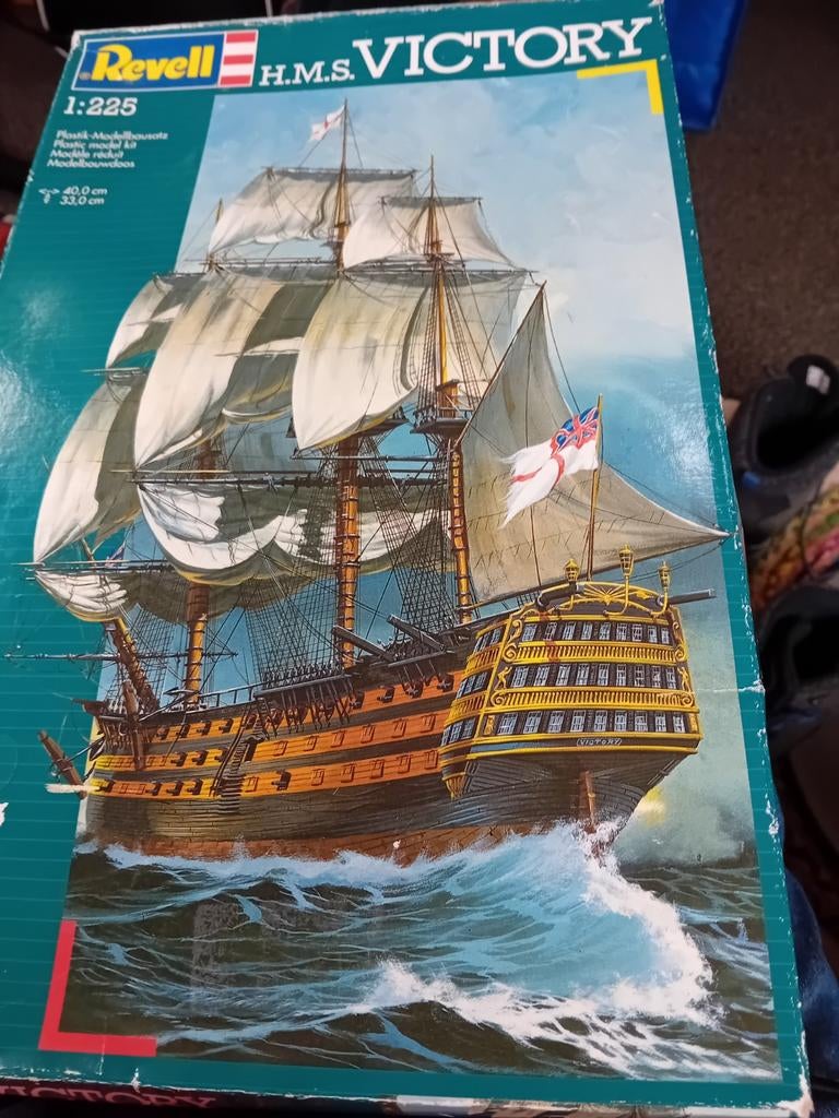 Revell HMS Victory Modelbouw Schip 1:225, Hobby en Vrije tijd, Modelbouw | Boten en Schepen, Ophalen of Verzenden, Nieuw, 1:200 of kleiner