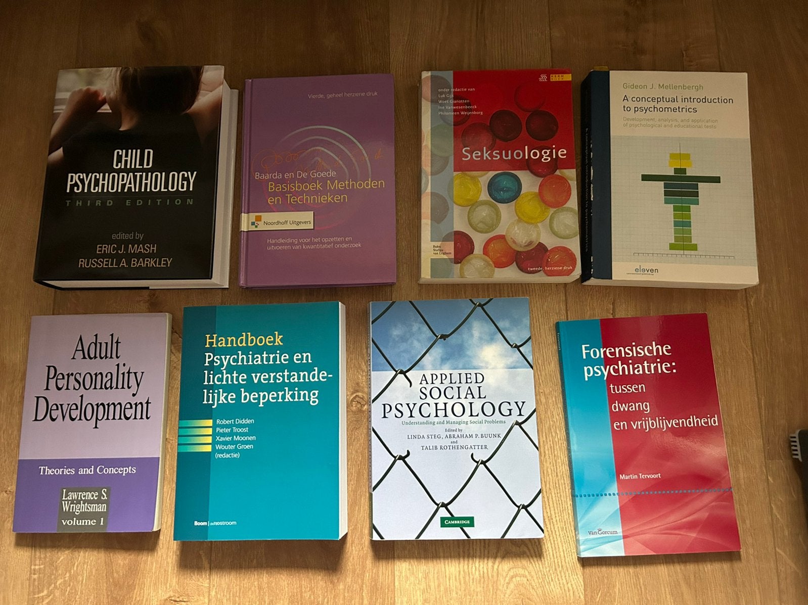 Studieboeken psychologie, Boeken, Studieboeken en Cursussen, Ophalen of Verzenden, Alpha, Zo goed als nieuw, WO